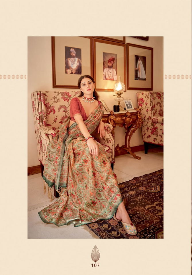 Gruham Vol 1 By Apple Pure Banarasi Zari Silk Printed Sarees Wholesale Shop In Surat
